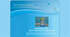 Desktop Screenshot of bluewhaleswimmingschool.co.uk